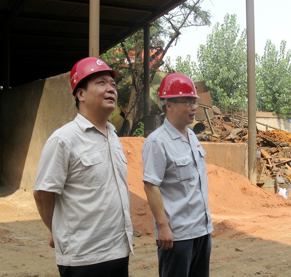 （8）2017年8月3日，集團(tuán)公司常務(wù)副總經(jīng)理周為民來公司視察_副本