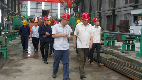 （9）2017年8月21日，集團(tuán)公司董事長、總經(jīng)理李玉田來公司視察_副本